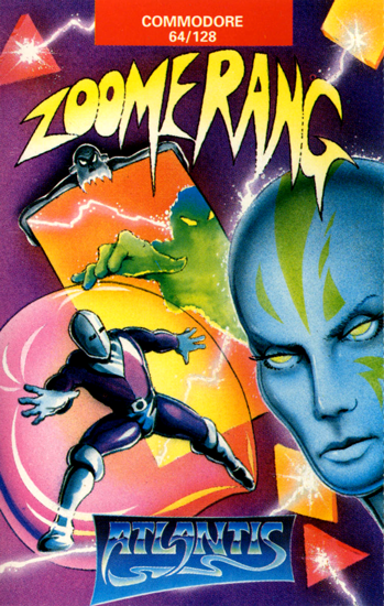 Zoomer box art for Commodore 64